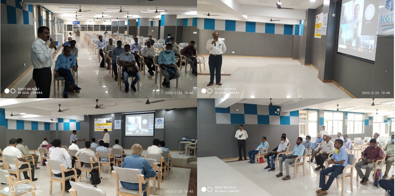 SANKALP started off at KGTTI-Bengaluru SANKALP started off at KGTTI-Bengaluru